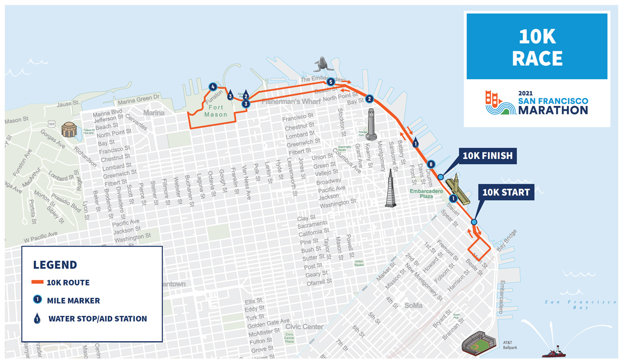 Course Maps - The San Francisco Marathon