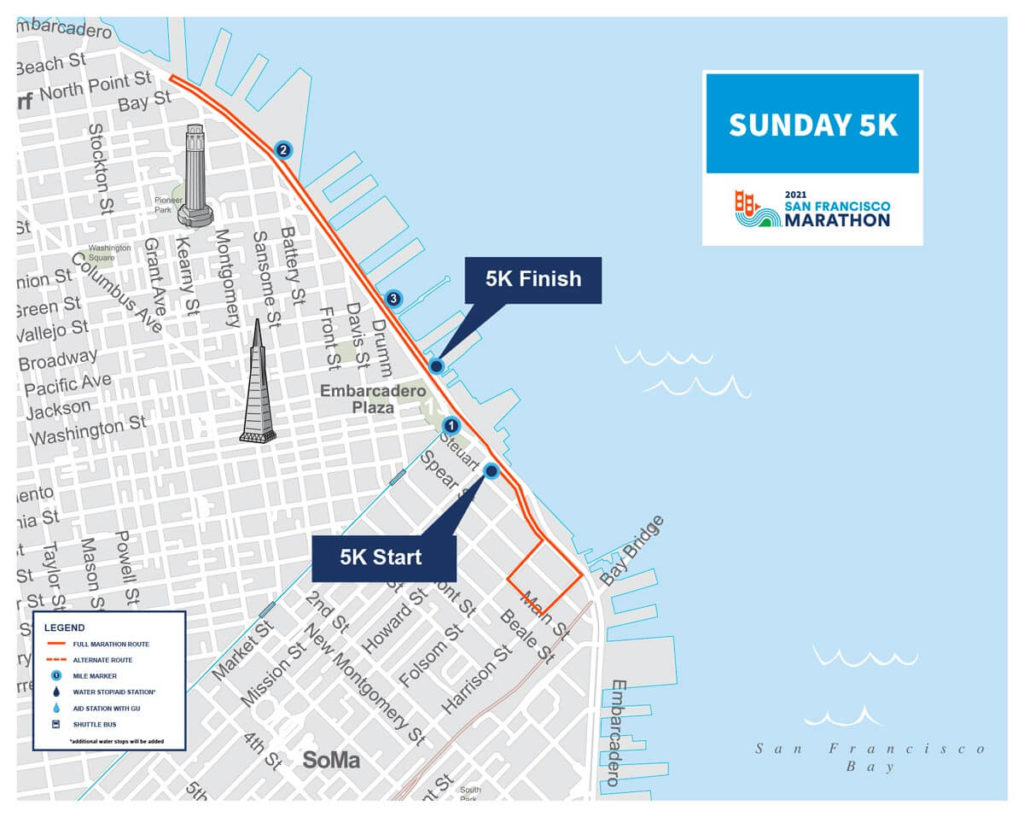 Course Maps The San Francisco Marathon