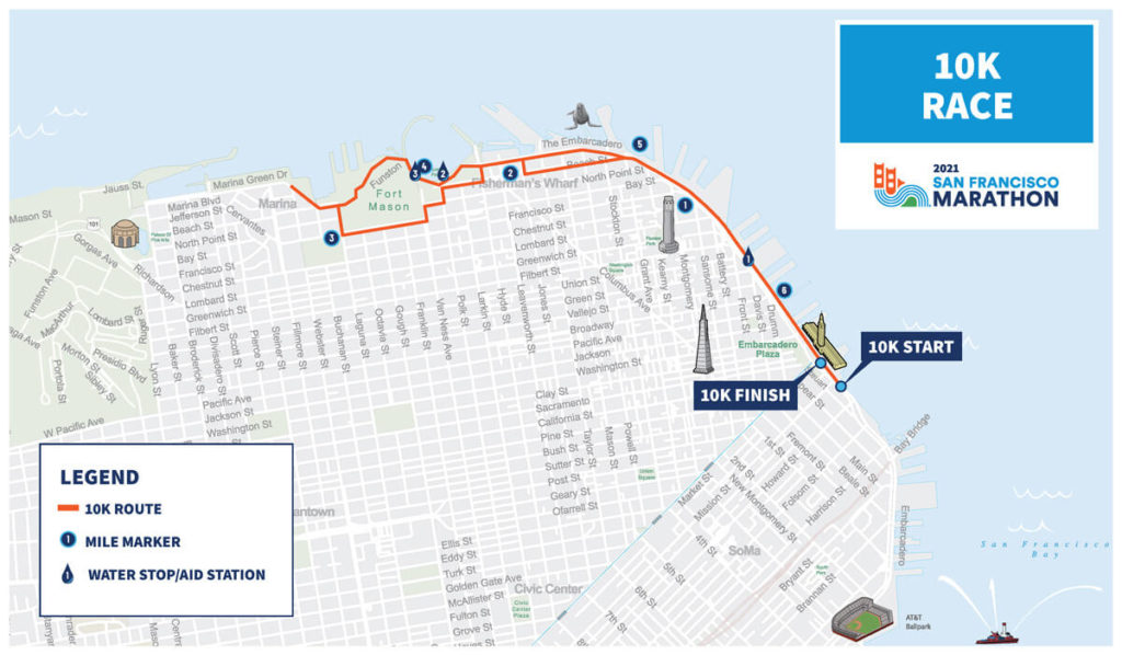 Course Maps - The San Francisco Marathon