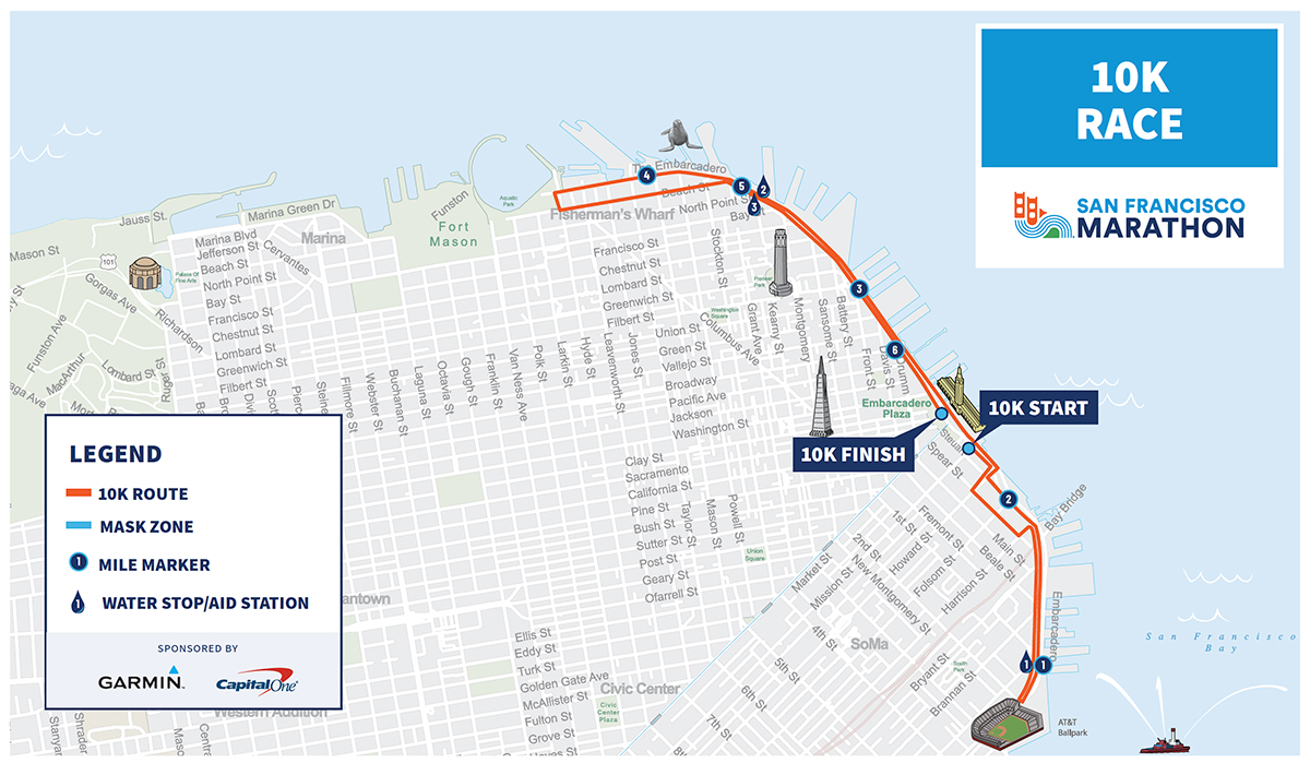 Course Maps The San Francisco Marathon