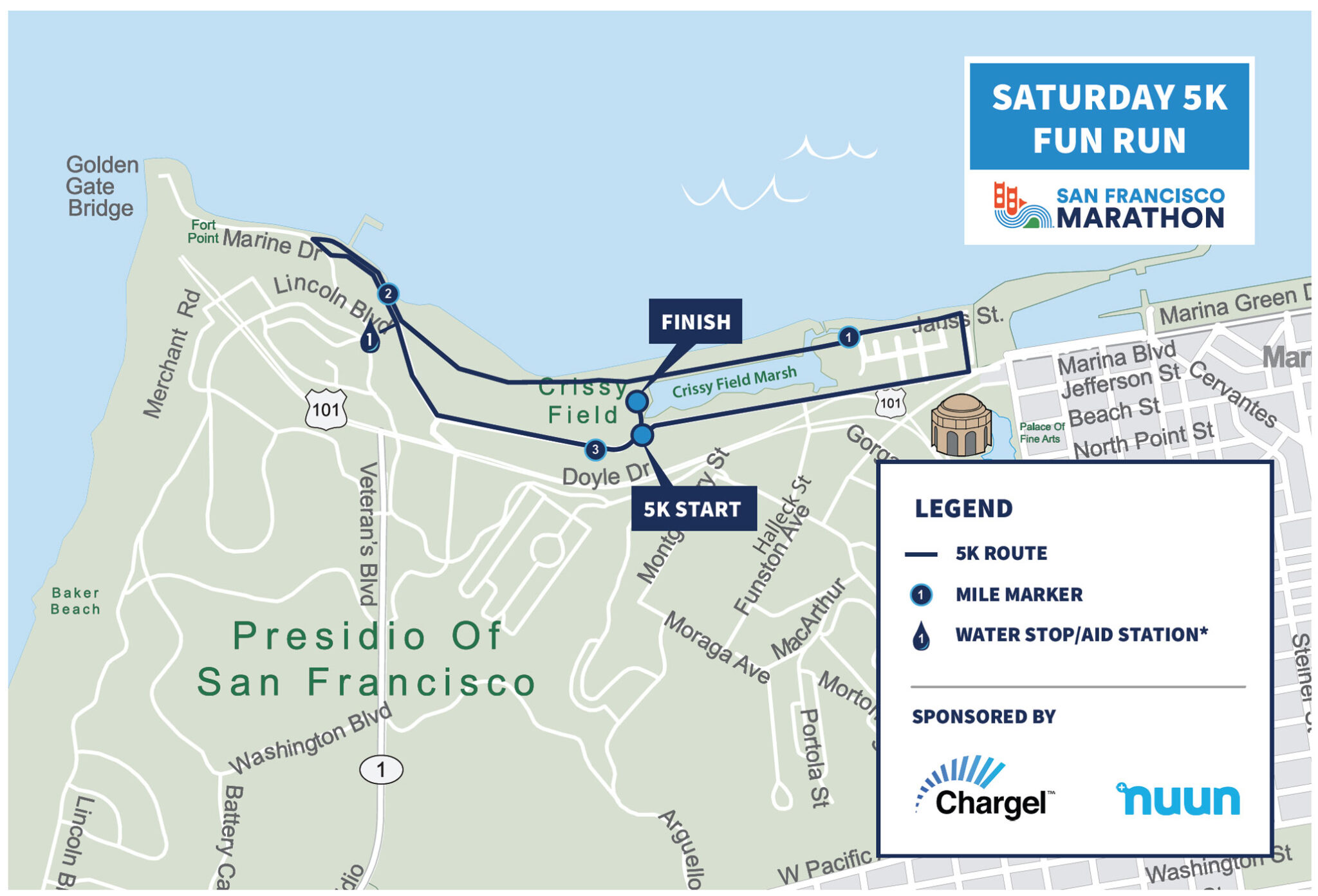 Course Maps - The San Francisco Marathon